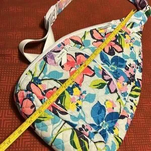 Vera Bradley Blue and Pink Floral Backpack set Vintage Retired Vera Bradley Multiple Purple and Pink Floral  main image 4